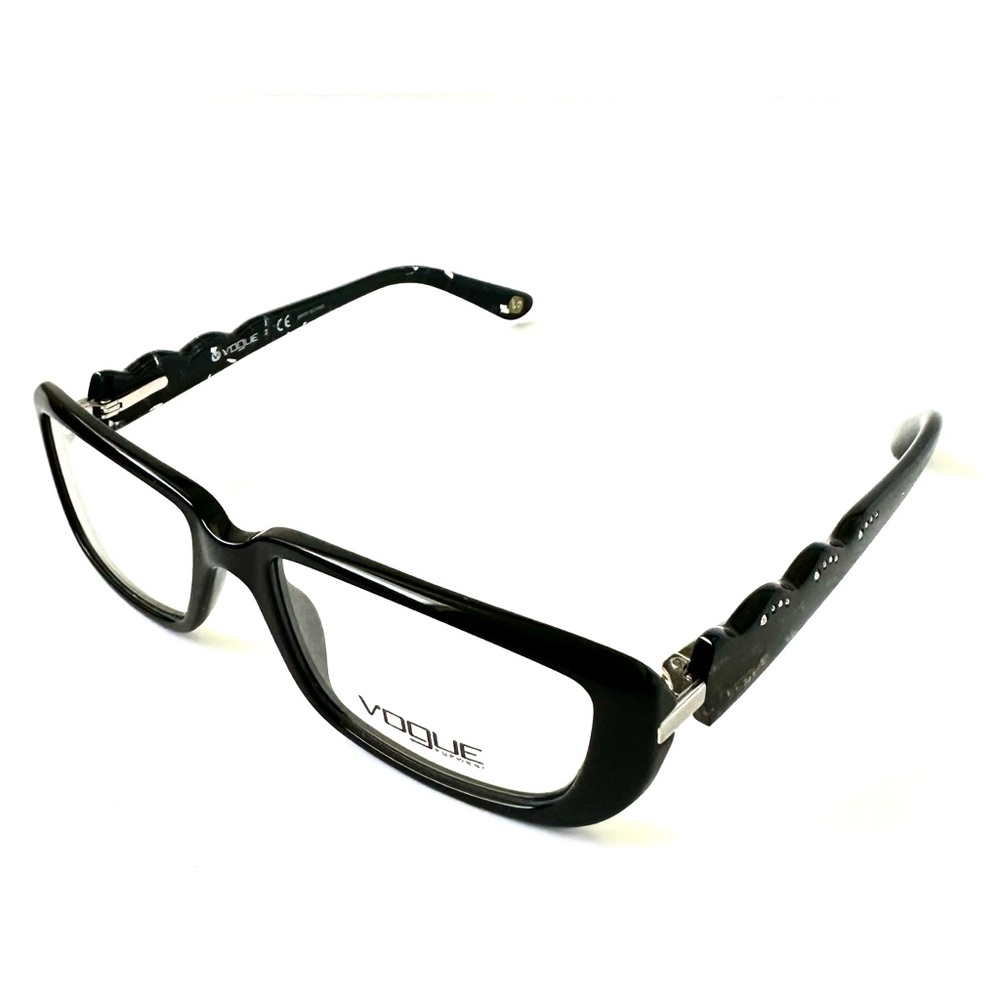 Vogue Eyeglasses Women’s Transparent Black Optical Frame